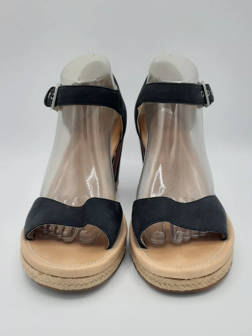 UGG Australia Striped Wedge Sandal.